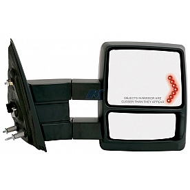 K-Source Exterior Towing Mirror Electric OEM Single - 61183F