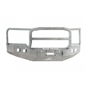 Road Armor Bumper Stealth Lonestar 1-Piece Design Steel Natural - 215R5Z