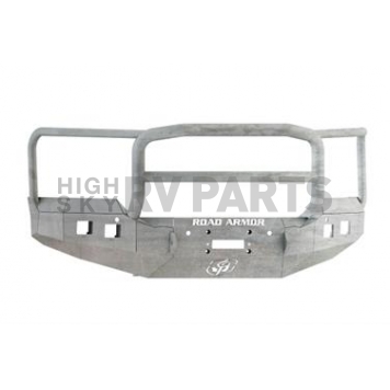 Road Armor Bumper Stealth Lonestar 1-Piece Design Steel Natural - 215R5Z