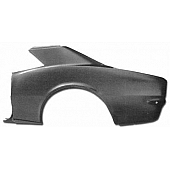 Goodmark Industries Quarter Panel - Driver Side Black Steel - CF60167L