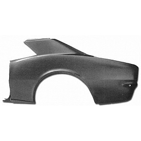 Goodmark Industries Quarter Panel - Driver Side Black Steel - CF60167L
