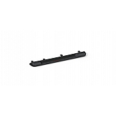 Road Armor Running Board Powder Coated Black Steel - 520STP4B
