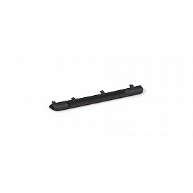 Road Armor Running Board Powder Coated Black Steel - 520STP4B