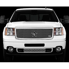 RBP (Rolling Big Power) Grille Insert - Silver Chrome Plated Steel  - 158208