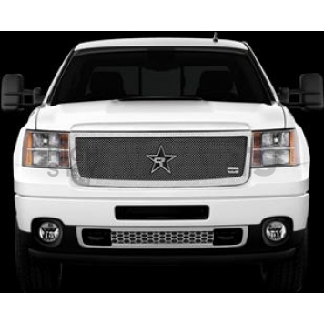 RBP (Rolling Big Power) Grille Insert - Silver Chrome Plated Steel  - 158208