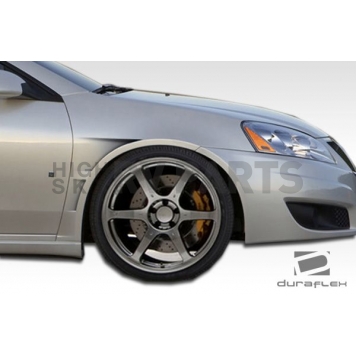 Extreme Dimensions Fender - Fiberglass Black Primered Set Of 2 - 106229