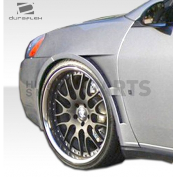 Extreme Dimensions Fender - Fiberglass Black Primered Set Of 2 - 106229-1