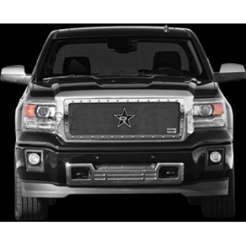 RBP (Rolling Big Power) Grille Insert - Silver Chrome Plated Steel  - 158209