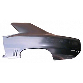 Goodmark Industries Quarter Panel - Driver Side Black Steel - CF60169L