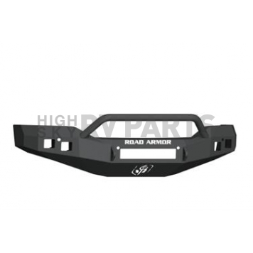 Road Armor Bumper Stealth Pre-Runner 1-Piece Design Steel Black - 2161F4BNW