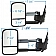 K-Source Exterior Towing Mirror Manual OEM Single - 62138G