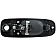 Help! By Dorman Exterior Door Handle - Plastic Silver Lever And Black Housing Single - 93611