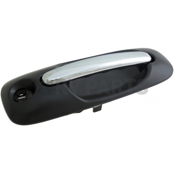 Help! By Dorman Exterior Door Handle - Plastic Silver Lever And Black Housing Single - 93611-2