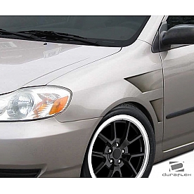 Extreme Dimensions Fender - Fiberglass Black Primered Set Of 2 - 106249