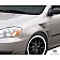 Extreme Dimensions Fender - Fiberglass Black Primered Set Of 2 - 106249