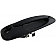 Help! By Dorman Exterior Door Handle - Plastic Black Single - 93612
