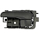 Help! By Dorman Interior Door Handle - Lever Plastic Black Single - 81043