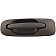 Help! By Dorman Exterior Door Handle - Plastic Black Single - 93614