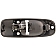 Help! By Dorman Exterior Door Handle - Plastic Black Single - 93614