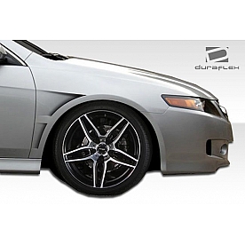 Extreme Dimensions Fender - Fiberglass Black Primered Set Of 2 - 106267