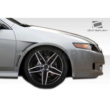 Extreme Dimensions Fender - Fiberglass Black Primered Set Of 2 - 106267