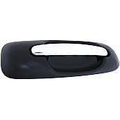 Help! By Dorman Exterior Door Handle - Plastic Black Housing With Silver Lever Single - 93617