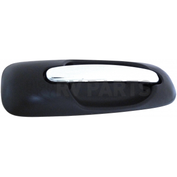 Help! By Dorman Exterior Door Handle - Plastic Black Housing With Silver Lever Single - 93617