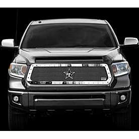 RBP (Rolling Big Power) Grille Insert - Silver Chrome Plated Steel  - 158961