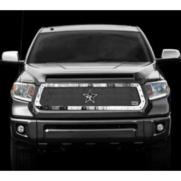 RBP (Rolling Big Power) Grille Insert - Silver Chrome Plated Steel  - 158961