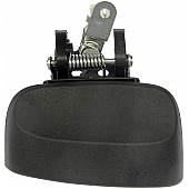 Help! By Dorman Exterior Door Handle - Plastic Black Single - 81066