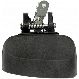 Help! By Dorman Exterior Door Handle - Plastic Black Single - 81066