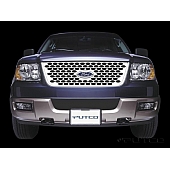 Putco Grille Insert - Polished Stainless Steel Rectangular - 64413