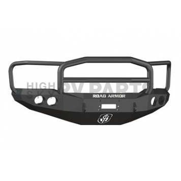 Road Armor Bumper Stealth Lonestar 1-Piece Design Steel Black - 66005B