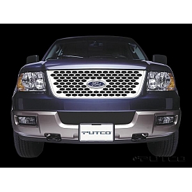 Putco Grille Insert - Polished Stainless Steel Rectangular - 64415
