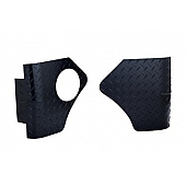 Warrior Products Body Corner Guard - Aluminum Black Set Of 2 - 930PC