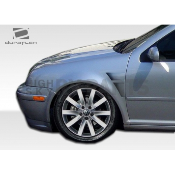 Extreme Dimensions Fender - Fiberglass Black Primered Set Of 2 - 106345