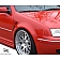 Extreme Dimensions Fender - Fiberglass Black Primered Set Of 2 - 106345
