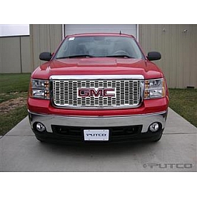 Putco Grille Insert - Polished Stainless Steel Rectangular - 64493