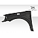Extreme Dimensions Fender - Fiberglass Black Primered Set Of 2 - 106461