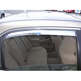 Putco Rainguard - Chrome Plated Plastic Set Of 4 - 480423