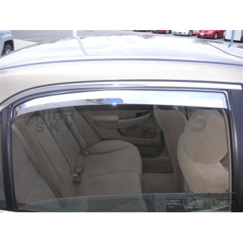 Putco Rainguard - Chrome Plated Plastic Set Of 4 - 480423