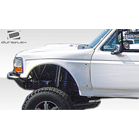 Extreme Dimensions Fender - Fiberglass Black Primered Set Of 2 - 106463
