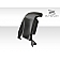 Extreme Dimensions Fender - Fiberglass Black Primered Set Of 2 - 106463