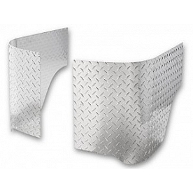 Warrior Products Body Corner Guard - Steel Black Set Of 2 - S914
