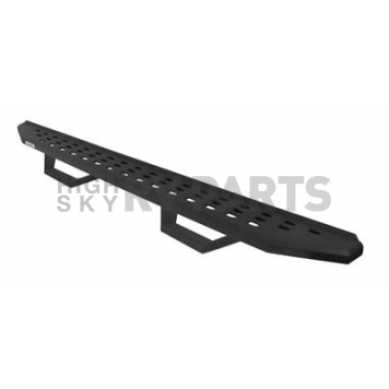 Go Rhino Running Board Black Steel Stationary - 945067320T