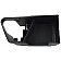 Help! By Dorman Interior Door Handle - OEM Plastic Black Single - 82906