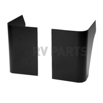 Warrior Products Body Corner Guard - Steel Black Set Of 2 - S916
