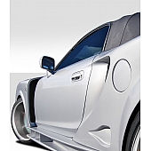 Extreme Dimensions Fender - Fiberglass Black Primered Set Of 2 - 108785
