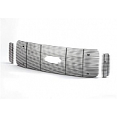 Putco Grille Insert - Polished Aluminum Rectangular - 71133