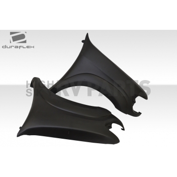 Extreme Dimensions Fender - Fiberglass Black Primered Set Of 2 - 108875-2